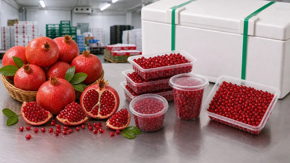 Bhagwa Pomegranate & Pomegranate Arils export program